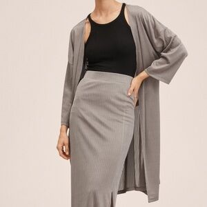 NWT Mango Isabela Long Cardigan Exclusive Collection